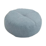 Maxbell Round Floor Pillow Meditation Floor Pillow for Yoga Sofa Bed Bedroom Balcony Blue