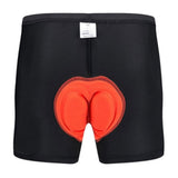 Maxbell Maxbell Cycling 3D Padded Shorts Bike Cycling Underwear Tight Short Pants Orange 2XL