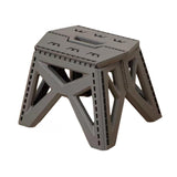 Maxbell Camping Stool Footrest Camping Chair Foot Rest for Barbecue Bathroom Outdoor Dark Gray