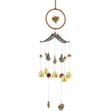 Maxbell Maxbell Metal Wind Chime Lucky Bells Home Outdoor Garden Hanging Decor #5 Heart