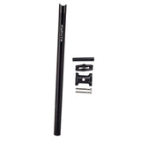 Maxbell Bicycle Seatpost Adjustable Support Stem Plum Shaped Tubing for Folding Bike Black 33.9x600mm - Aladdin Shoppers