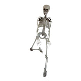 Halloween Skeleton Horror Scary Movable Joints for Porch Lawn Indoor Outdoor