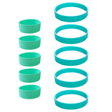 Maxbell Silicone Bands Prevent Ghosting Tight-Fitting Sublimation Bands Green