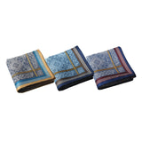 Maxbell 2x3x Cotton Mens Handkerchief Hankies Bandanas Pocket Square for Party Prom