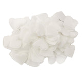 Maxbell 100Pcs Heart Shape Fabric Flower Petals Wedding Decor White - Aladdin Shoppers