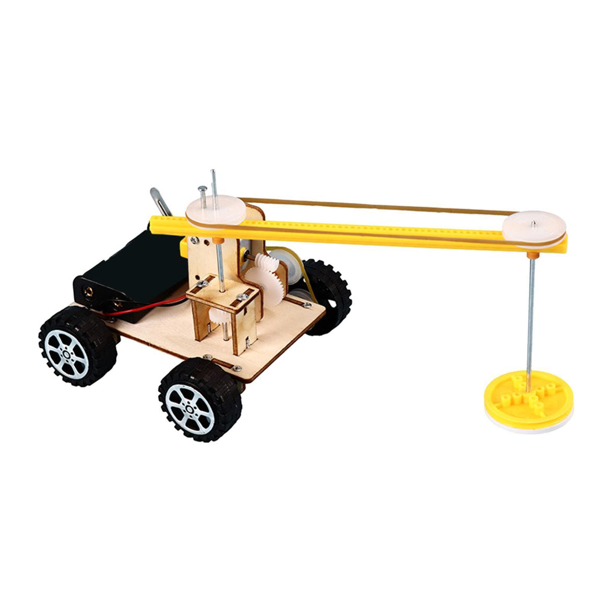 Maxbell Hand Crafts Car Cleaning Floor DIY Science Experiment Model Kit for Toy Kids