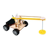 Maxbell Hand Crafts Car Cleaning Floor DIY Science Experiment Model Kit for Toy Kids