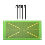 Maxbell Maxbell Golf Training Mat Portable for Swing Detection Game Accs Indoor Outdoor