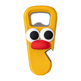 Maxbell Beer Bottle Opener Cartoon Practical Can Lid Opener for Kitchen Picnic Party Yellow Big Eye