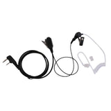 Maxbell 2x2-pin Covert Acoustic Tube Earpiece Headset for Kenwood Wouxun Baofeng