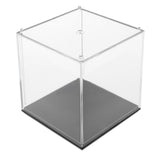 Maxbell 2x Model Display Case Dustproof Protection Display Box for Figures 7x7x7cm