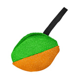 Maxbell Dog Tug Toy Sturdy Lightweight Pull Toy for Pet Small and Medium Dog Chasing green orange