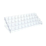 Maxbell Clear Paint Organizer Multifunctional Paint Organizer for Desk Home Beginner Clear