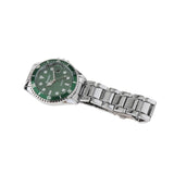 Maxbell Auto Mechanical Watch Men Quartz Movement Chronograph Analog Wristwatch Green