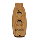 Maxbell Maxbell Musical Instruments Wooden Portable Kazoo Double Hole Kids Children Beginner style B