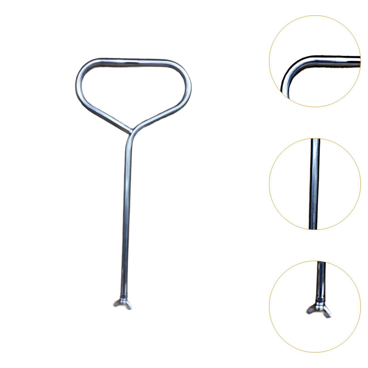 Maxbell Heat Deflector Handle Convenient Sturdy Stoves Accessories for Camping Travel