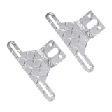 Maxbell 2x License Plate Light Brackets Metal Replace for Automotive Cars Truck