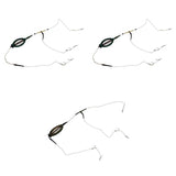Maxbell 3pcs Fishing Baits Cage with 2 Line Hooks, Carp Feeder Fishing Accessories, 50g 60g 70g - Aladdin Shoppers