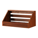 Maxbell Wall Shelf Storage Rustic Ideal Gift Wall Mount for Bedroom Office Farmhouse Brown