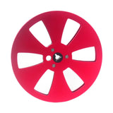 Maxbell 1/4 7 inch Empty Tape Reel Sturdy Replacement for Reel to Reel Tape Red