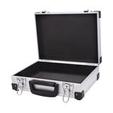 Maxbell Aluminum Alloy Toolbox Sturdy Portable Tool Case for Men Outdoor Camera Gear without Sponge