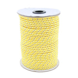 Maxbell Maxbell 5mmx50m Reflective Tent Rope Guy Line Camping Canopy Guyline Cord Yellow
