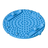Maxbell Foot Massage Mat Thickened Portable Standing Pad for Home Gym Workout Office Blue