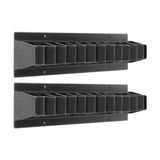 Maxbell 2Pcs Riding Whips Rack Holders Equipment Storage Horse Organizer Wall Mounted