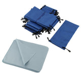Maxbell 20 Pieces Eyeglasses Sunglasses Storage Bag Pouch Microfiber Glasses Cloth