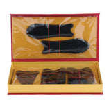 Maxbell Maxbell 5pcs Natural Guasha Board Scraping Massage Gua Sha Scraper Tool Set Black