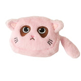 Maxbell Kawaii Cat Face Coin Purse Multipurpose Cartoon for Kids Boys Girls Children Pink