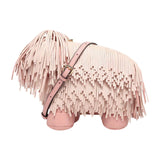 Maxbell Womens Shoulder Bag Dog Shaped Crossbody Shoulder Bag for Street Travel Work Pink