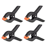 Maxbell 4Pcs Photography Backdrop Clamps Background Clip Holders for Muslin Woodwork