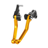 Maxbell Clutch Brake Handle Levers Perch Hand Levers for Drz250 Drz400SM Gold