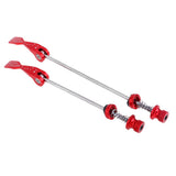 Maxbell Maxbell Bicycle Quick Release Skewers Road Bike Cycling Wheel Hub Skewers Red