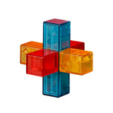 Maxbell Brain Teaser Puzzles Unlock Interlock IQ Challenge for Adults Birthday Gifts Style A