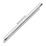 Light-emitting diode Grille Light Strip, Colorful Flowing Lights, Waterproof, Vehicle Decoration Colorful 64 Modes RC 80cm