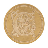 Maxbell Retro Sealing Wax Classic Initial Wax Seal Stamp Wooden Alphabet Letter C - Aladdin Shoppers