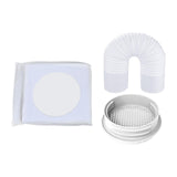 Maxbell Air Conditioning Window Sealing Cloth Supplies with Exhaust Hose and Adapter 4m Sealing Cloth