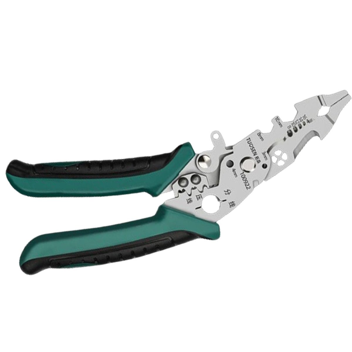 Maxbell Wire Stripper Tool Multipurpose Crimper Tool for Pressing Splitting Crimping Elbow