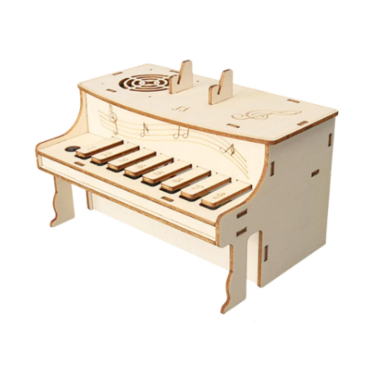 Maxbell Kids DIY Electric Piano Model Making Set Developmental Toy Technology Gadget