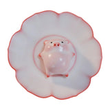 Maxbell Ceramic Tea Cup with Tea Pet Traditional for Teahouse Restaurant Living Room Style F