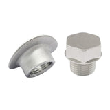 Maxbell M18x1.5 Easy to Weld in Bung Plug Exhaust Pipe Adapter  No Gasket
