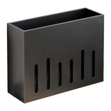 Maxbell Wall Mounted Umbrella Holder Folding Umbrella Stand for Indoor Hallway Porch Black