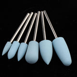 Maxbell Maxbell Silicone Nail Art Drill Bits Manicure Polishing Grinding Buffing Head 6x 05