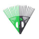 Maxbell Leaf Rake Roughening and Leveling Detachable Camp Rake for Shrub Mulch Grass