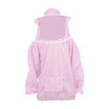 Maxbell Beekeeping Suit with Hood for Men Women Protection Breathable Beekeeper Suit Pink
