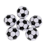 Maxbell Maxbell 6 Pieces Football Pattern Novelty Golf Balls Set Practice Golf Accessory