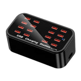 Maxbell Maxbell Multi Port USB Charging Station Headphones Phones Laptop Bedroom USB Charger