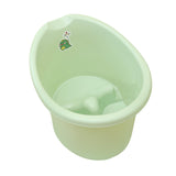 Infant Bath Bucket Portable Baby Bath Tub for Boys and Girls Infants Newborn Light Green